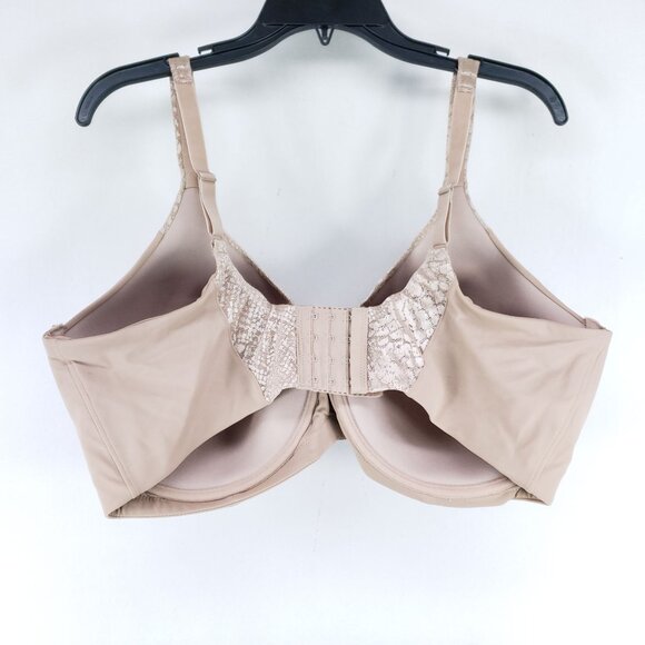 Leading Lady Luxe Side Smoothing Bra Size 44F Nude Underwire - Picture 4 of 7